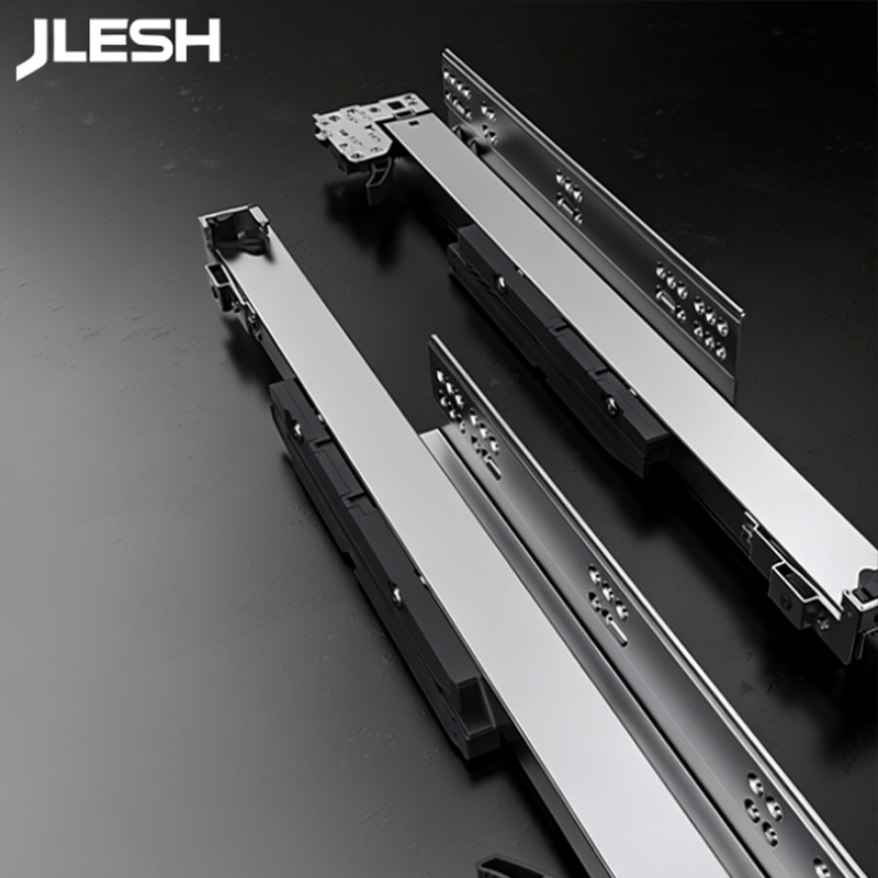 4D Full Extension Synchronized Soft-closing Outer Damping Drawer Slides